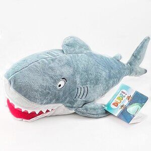 NWT Kohl's Cares Grey Stuffed Fish Plush SHARK 16" Dan Santat Book DUDE